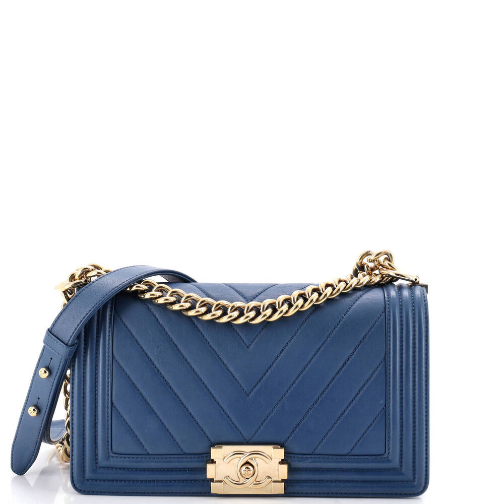 Chanel Old Medium Boy Flap Bag